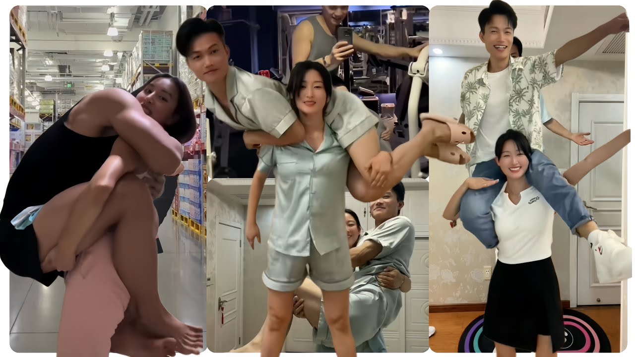 Lift And Carry // Not only like carrying girls, but boys are also addicted to being carried by them