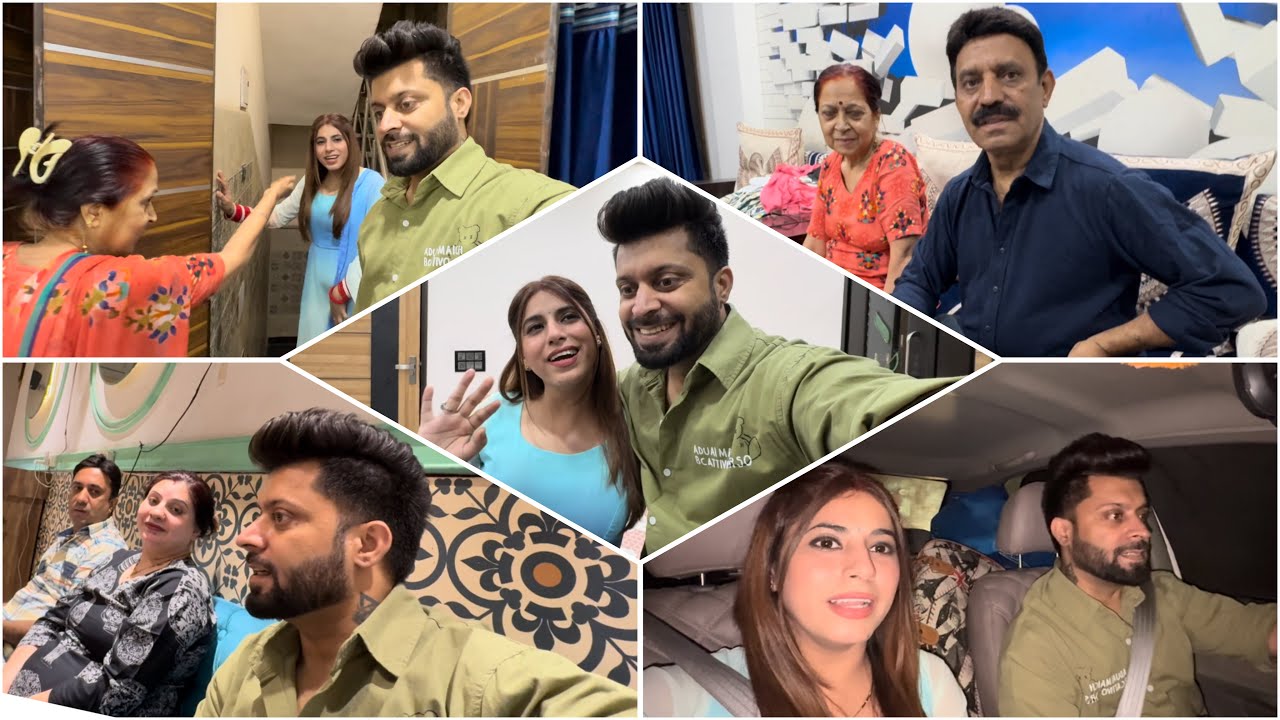 Finally your WAIT is Over ! Pooja agai GHR aur bnaya papa ka birthday puri family ne milkr 🎁