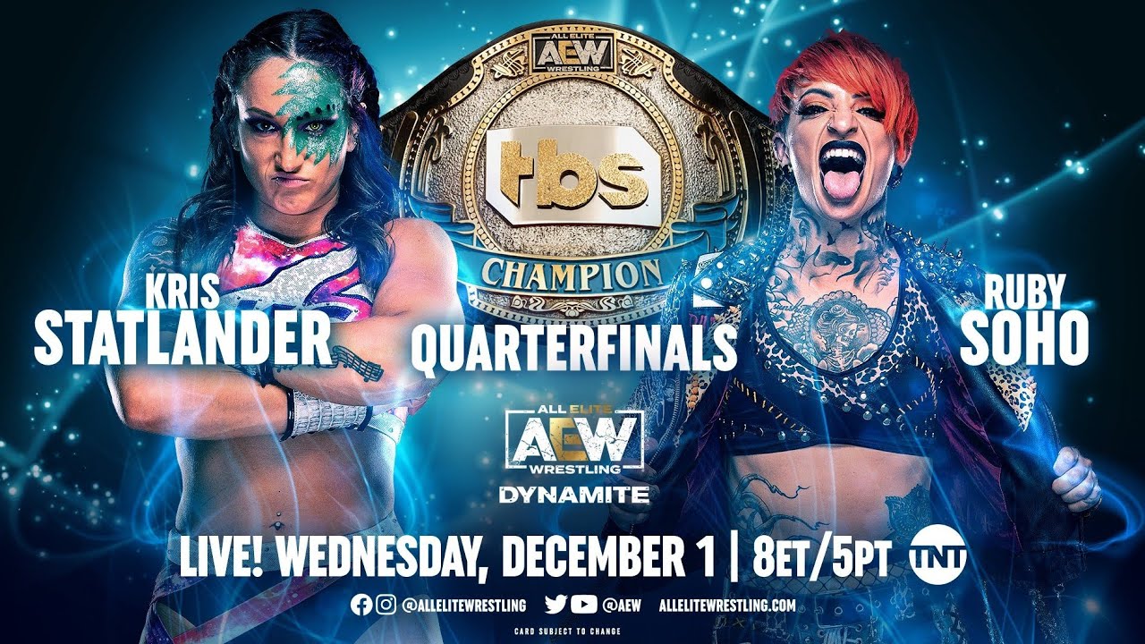 FULL MATCH - Ruby Soho vs. Kris Statlander &ndash; TBS Championship Tournament: AEW Dynamite 2021