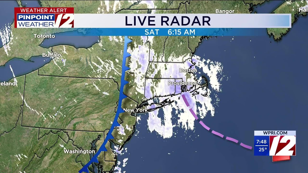 WPRI 12 Weather Forecast for 2/7/26:  Snow today, wind and cold tonight