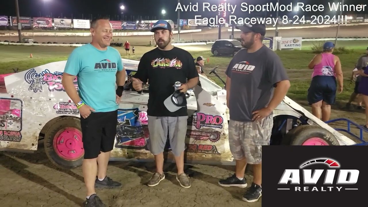 Eagle Raceway SportMod winner Matt Andrews Interview 8-24-24