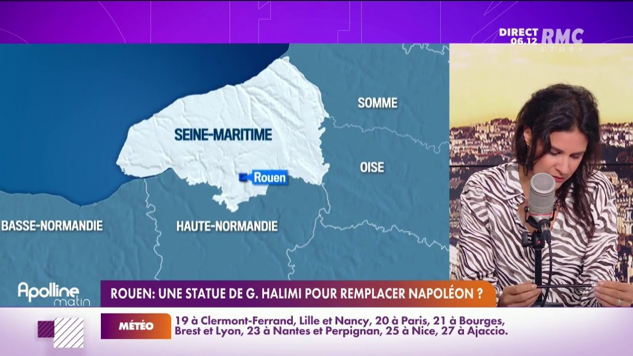Le maire de Rouen, pense à remplacer une statue de Napoléon par une statue de Gisèle Halimi