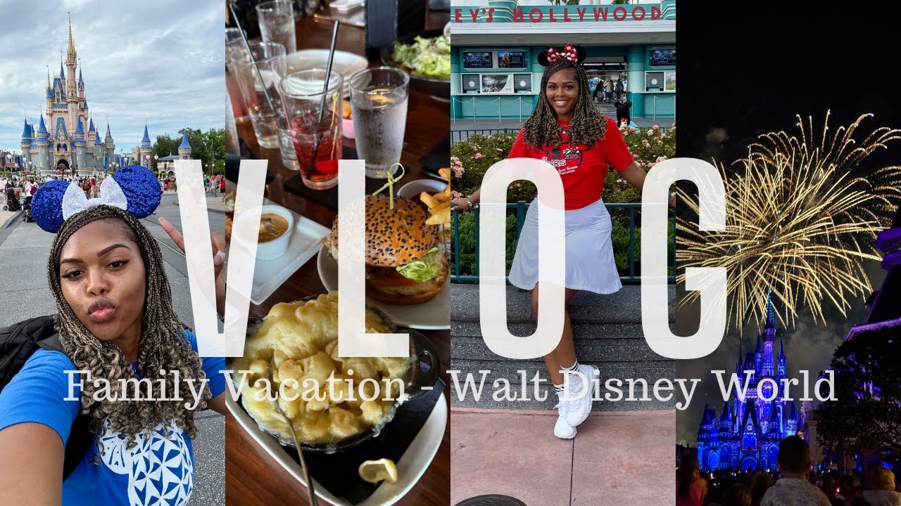 WEEKLY VLOG | DISNEY WORLD WITH FAMILY & FRIENDS ✨ | FAMILY VACATION 🤗✈️