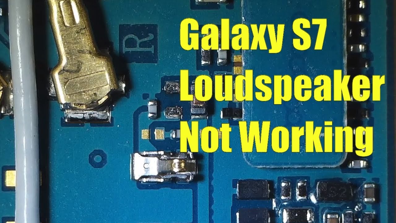 Ремонт динамика Galaxy S7