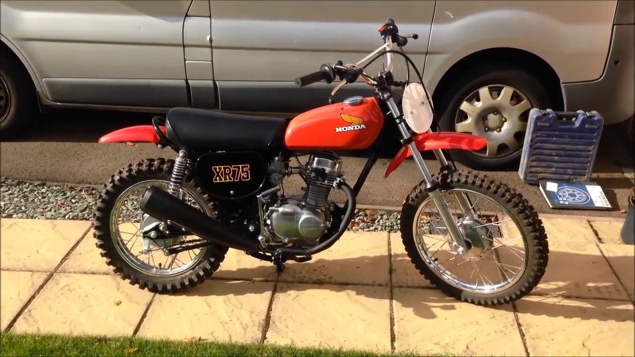 Ash's Honda XR75 1976 Restoration