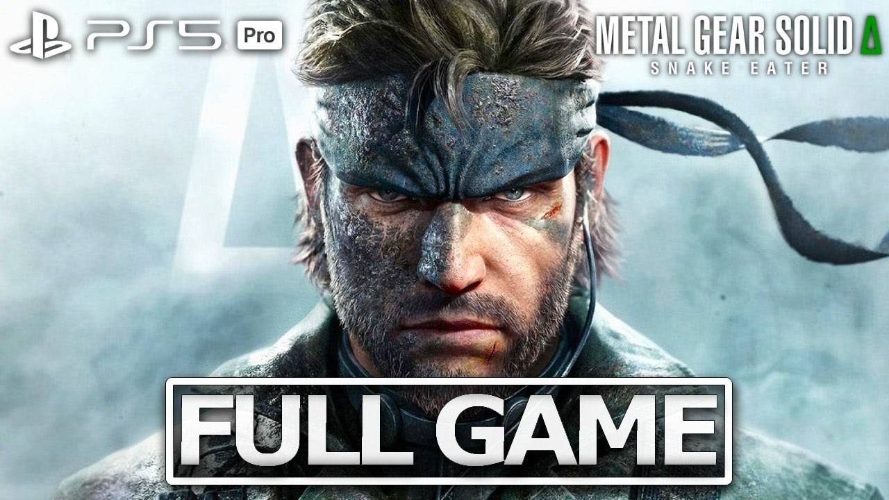 METAL GEAR SOLID DELTA: SNAKE EATER Full Gameplay Walkthrough / No Commentary【FULL GAME】4K Ultra HD