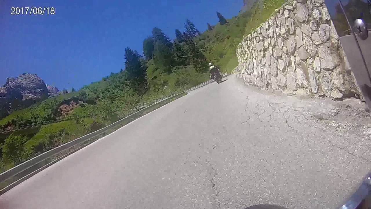 Kurvenspa&szlig; Motorrad Italien 2017