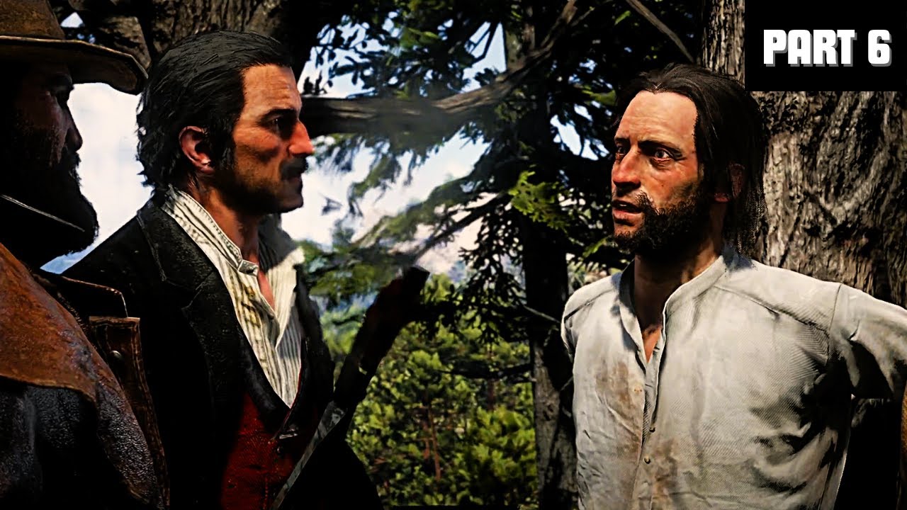Red Dead Redemption 2 (геймплей) - Небольшой визит (Часть 6)