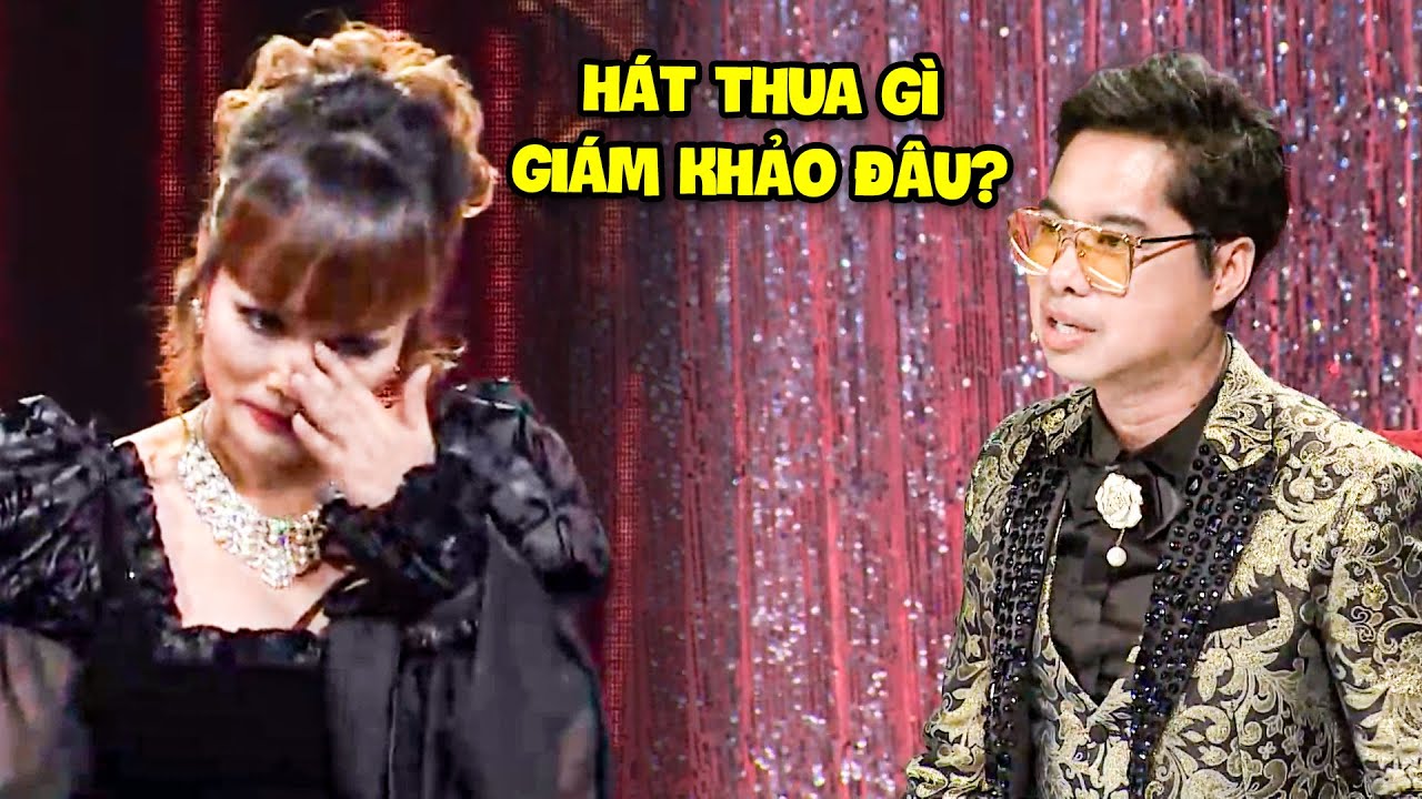 Thí sinh vừa hát xong LÉN LAU NƯỚC MẮT khiến giám khảo CHẠNH LÒNG vì câu nói này