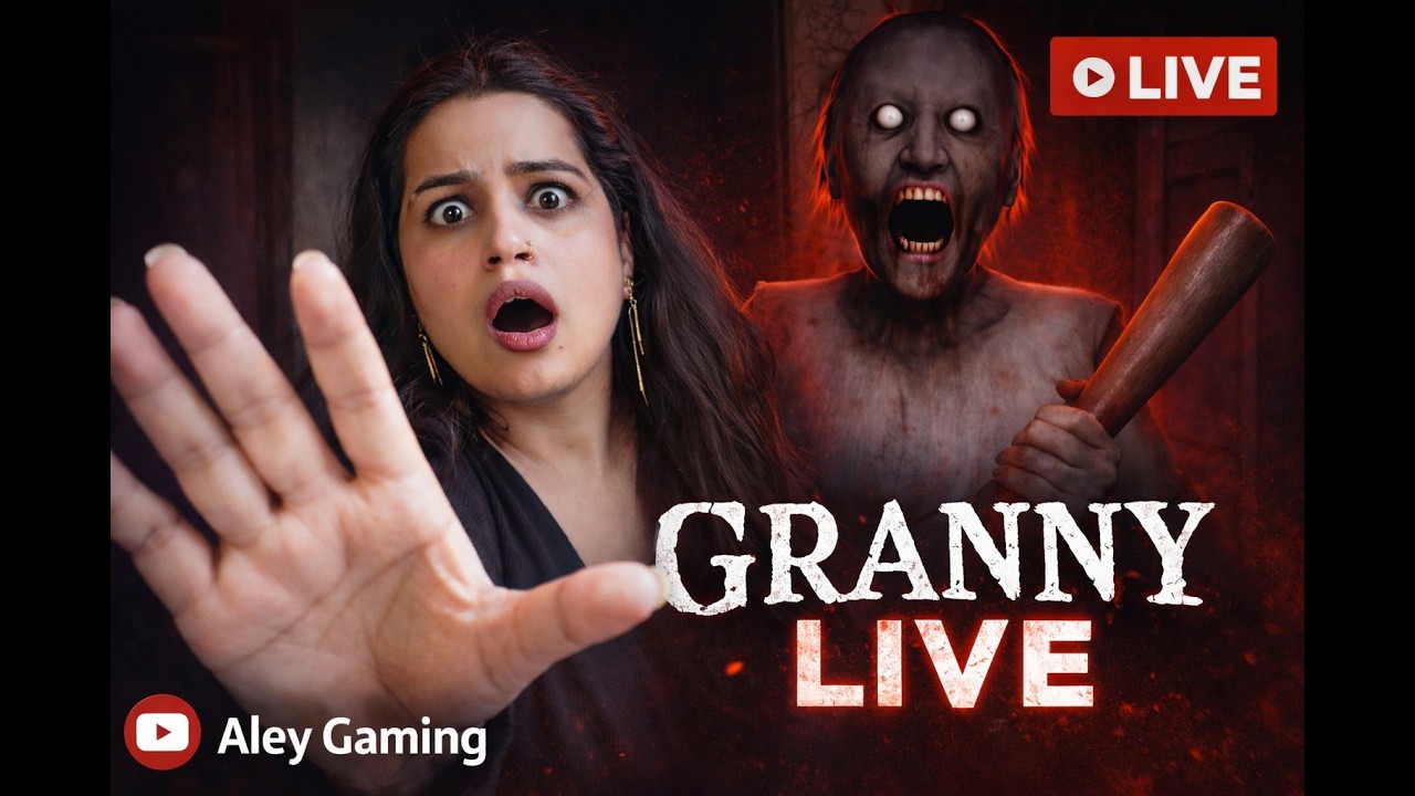 Granny Live Gaming | Granwny Gameplay video live | Horror Escape Game.