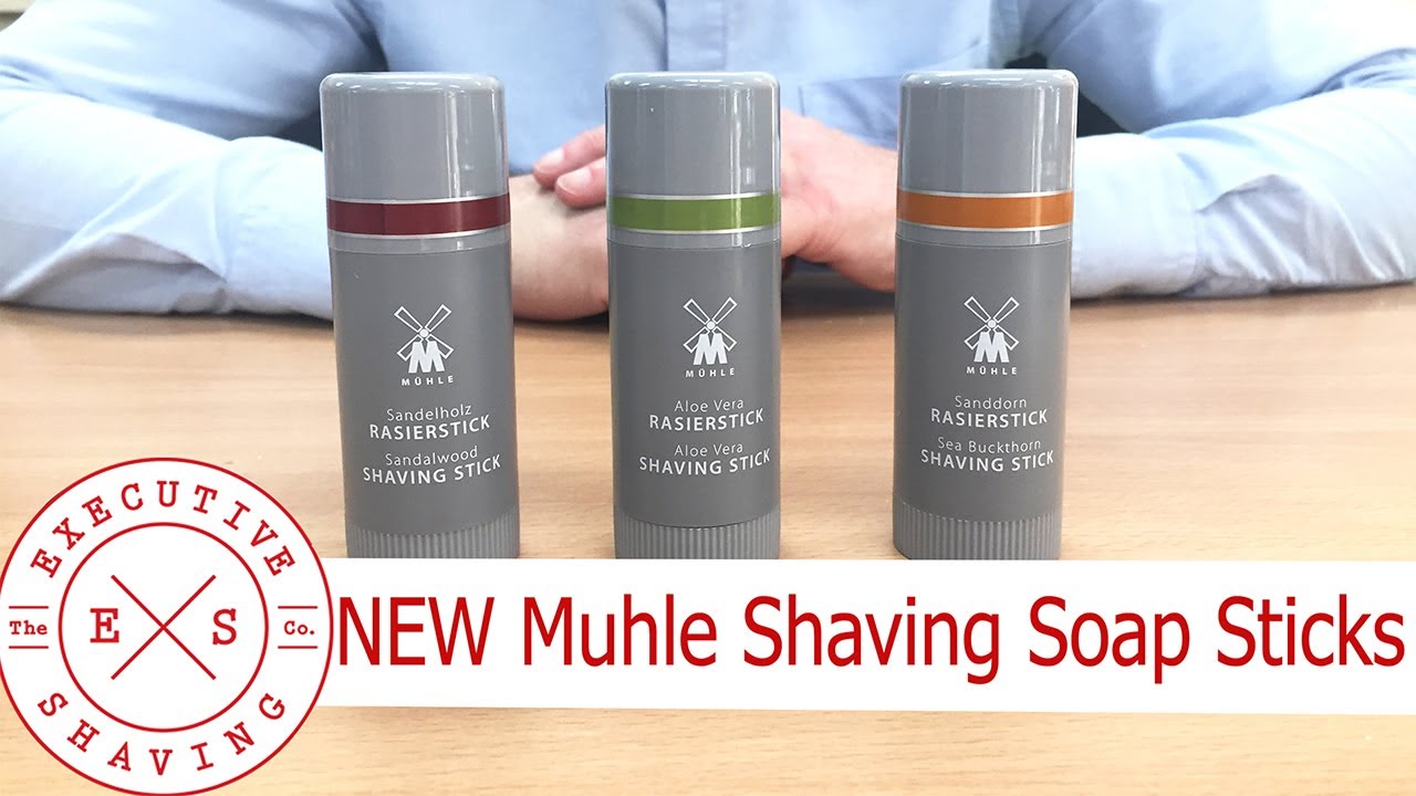 A Quick Look At NEW Muhle Shaving Soap Sticks