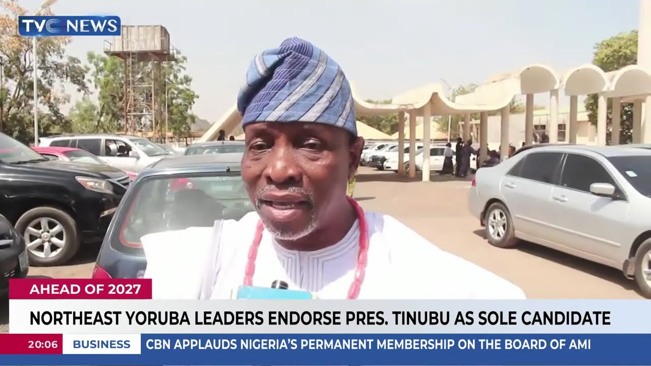 2027: Northeast Yoruba Leaders Endorse Pres Tinubu As Sole Candidate