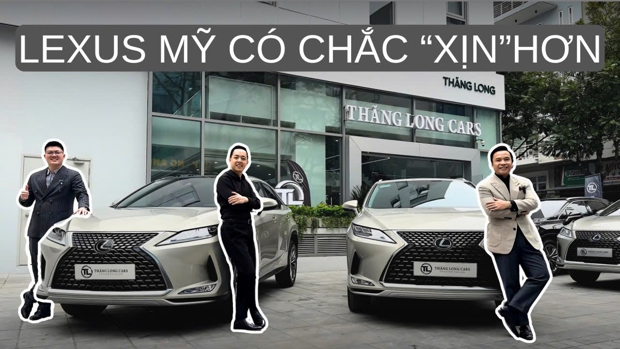 So sánh Lexus RX350 Mỹ và chính hãng, xe Mỹ có “xịn” hơn? | Lê Minh Thành
