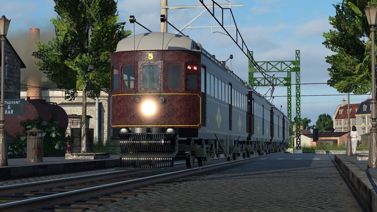 【Transport Fever 2】軌道急行【前面展望】