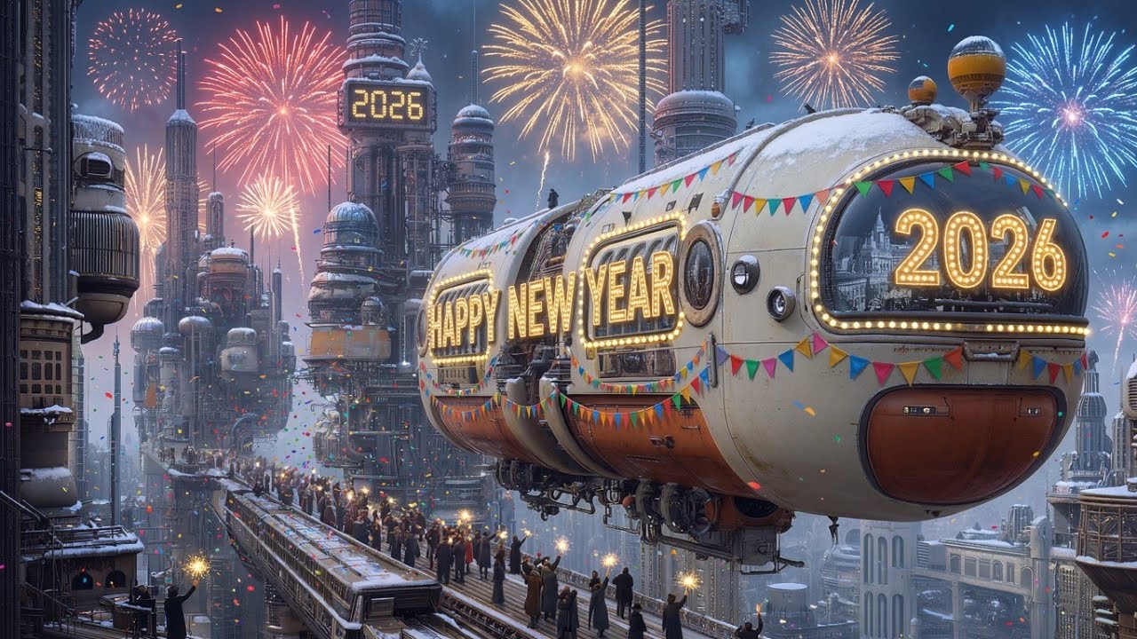 New Year 2026: Steampunk Meets The Space Age