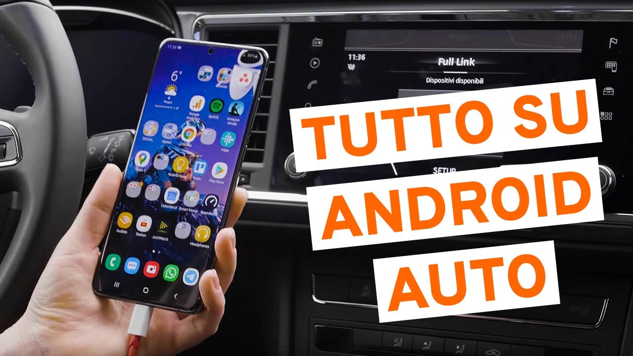 ANDROID AUTO 📱 come funziona e come usarlo al meglio!