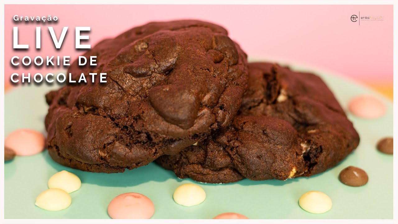 Cookie de Chocolate | Gravação Live com a Chef Erika Hayashi