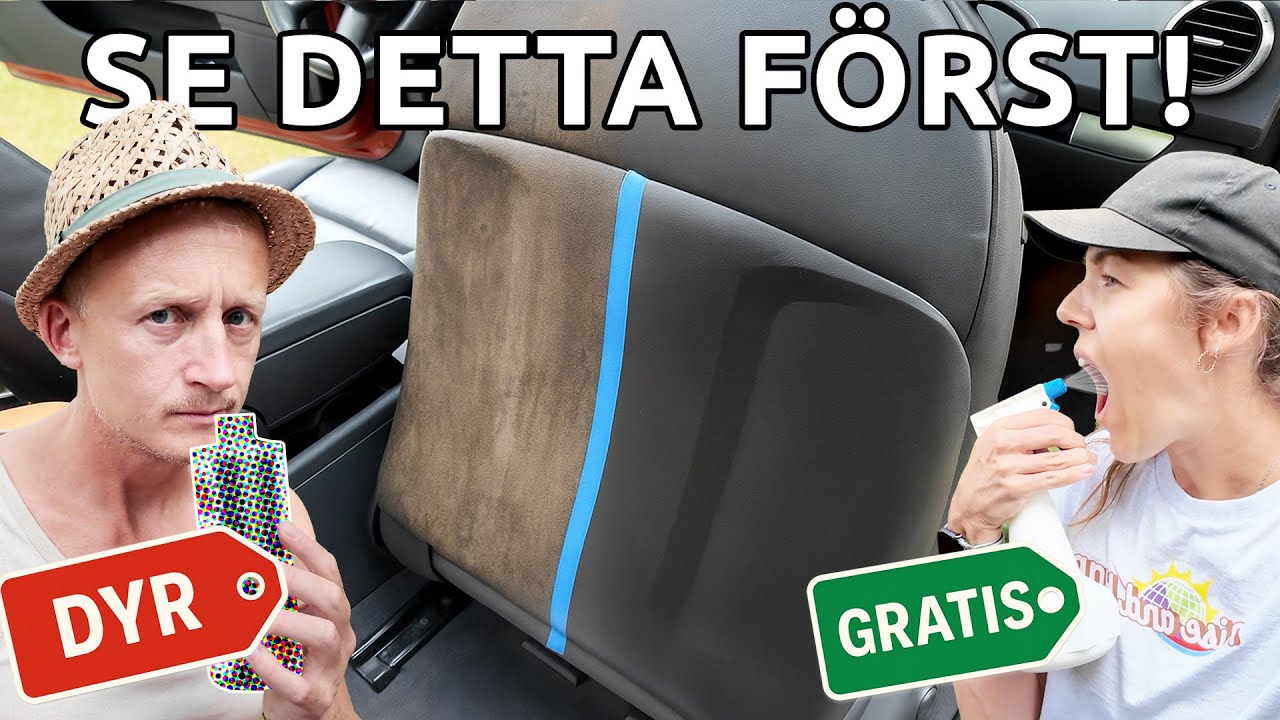 Köpa dyra bilvårdsprodukter? - Bilvård för 0 kr vs 358 kr litern