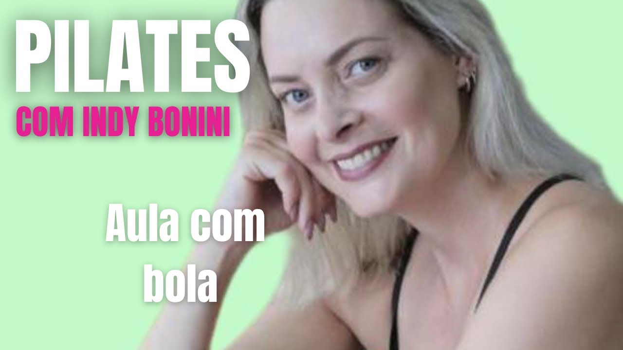 Aula de Pilates em casa com bola 🔥