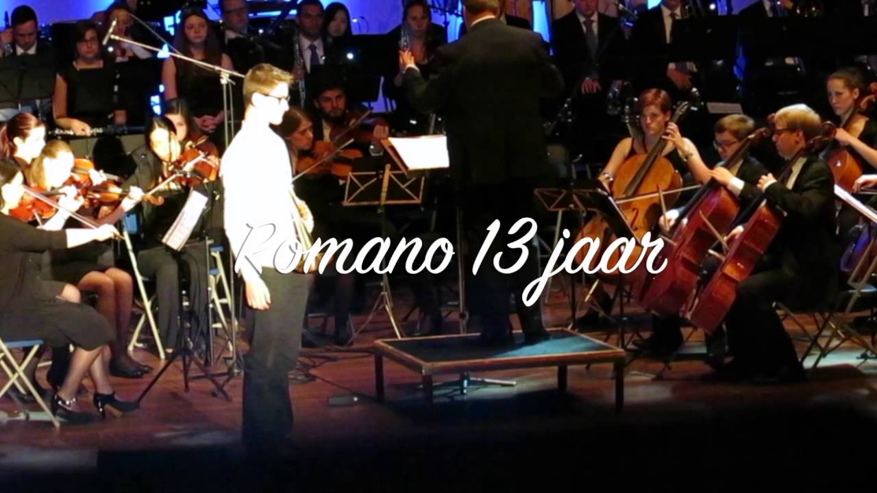 Amikejo met               Romano Diederen Trompettist 13 jaar!