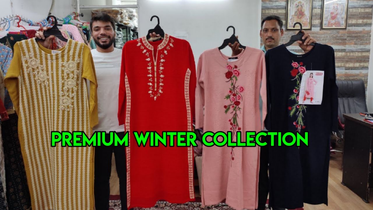 Premium & Designer Wollens kurti wholesaler & Manufacturers in Delhi | Amarcolony |
