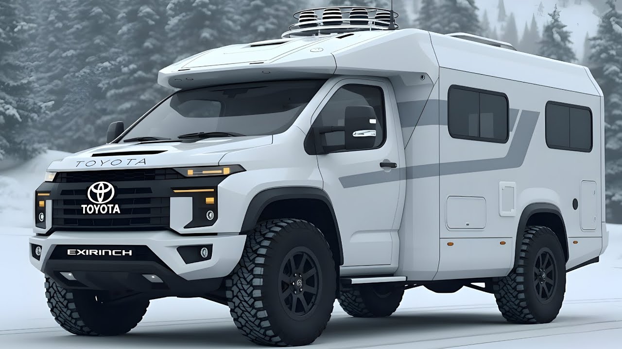 2026 Toyota Luxury RV Camper &mdash; Роскошный дом на колесах нового поколения! 🚙✨