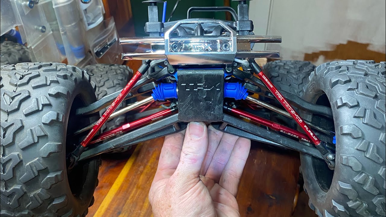 Traxxas Revo 2.5/3.3 steel cv axle upgrade 