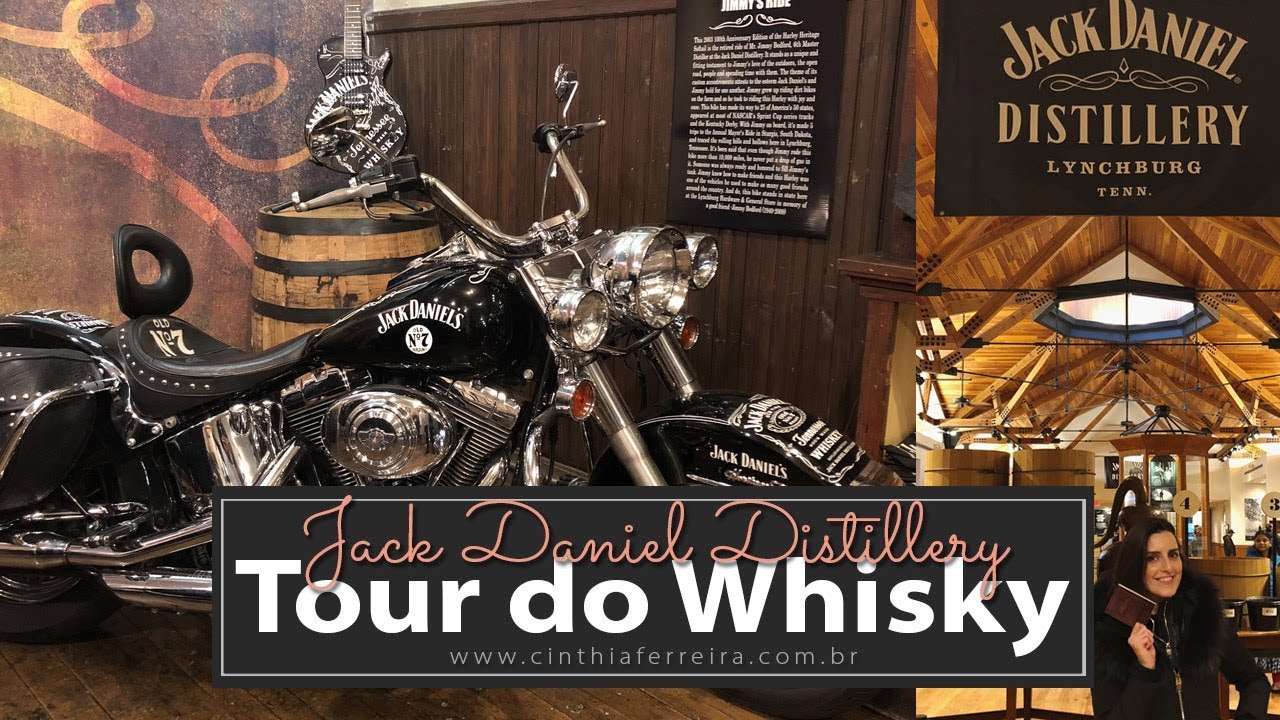 Visitando a Destilaria Jack Daniel's em Lynchburg no Tennessee