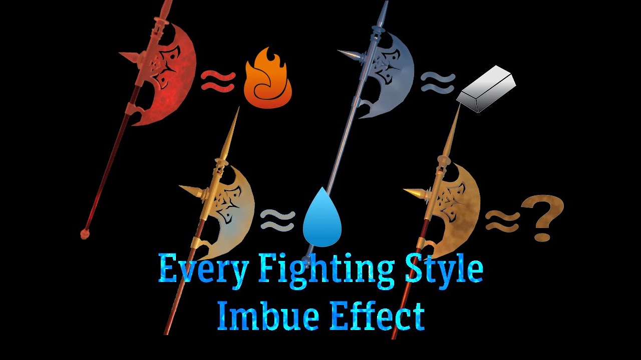 Every Fighting Style Imbue Effect - Arcane Odyssey