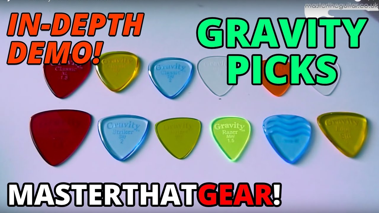 Gravity Picks - MasterThatGear!