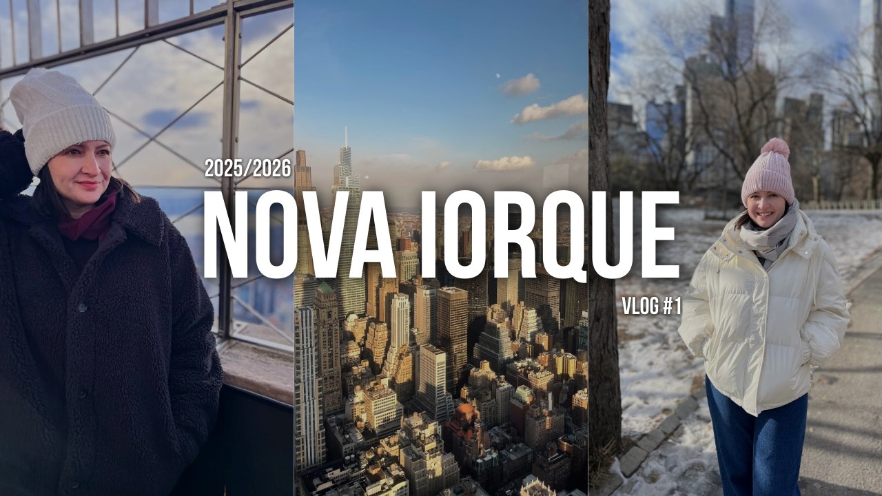 Vlog de Viagem - Nova Iorque (Parte 1)
