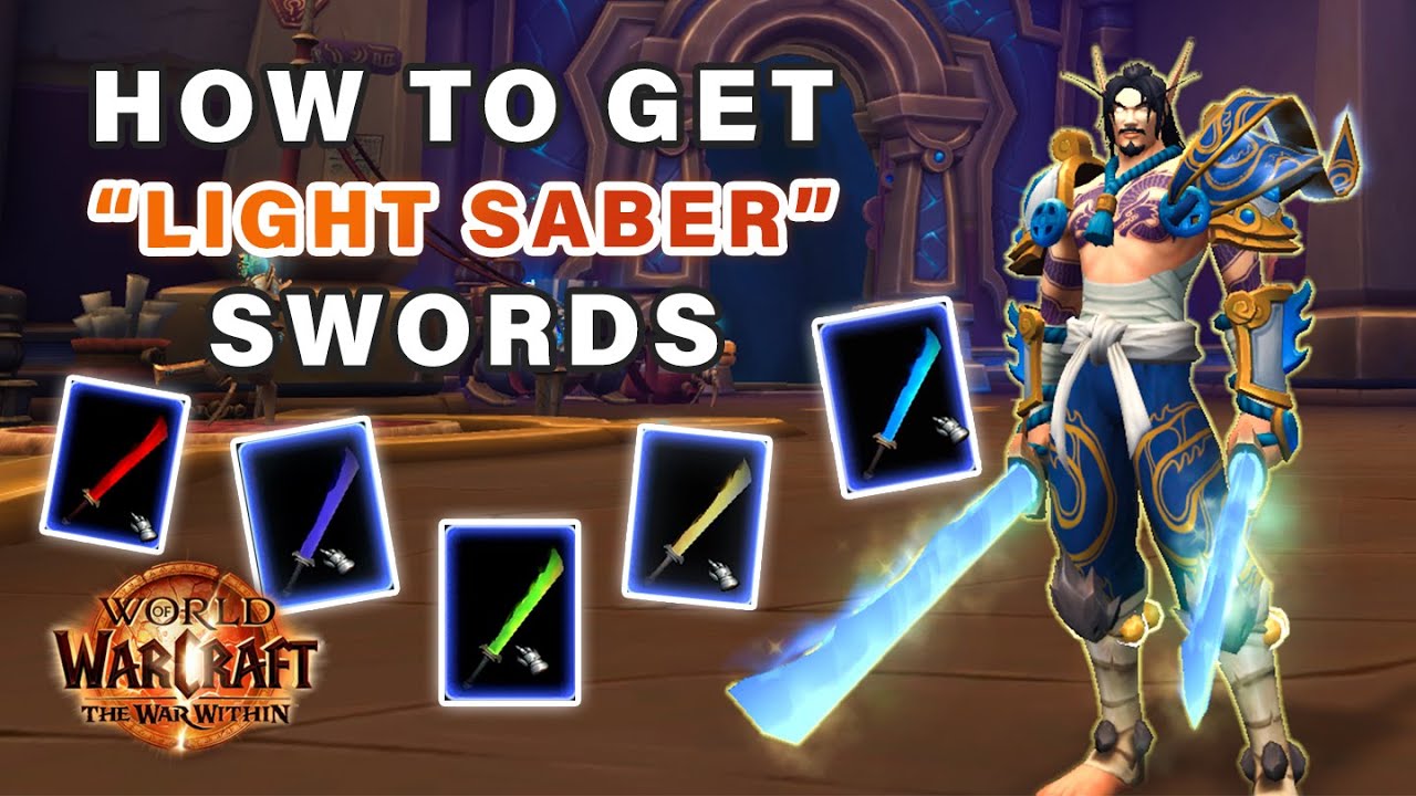 Where to get the Light Saber Katana Swords ► WOW: The War Within