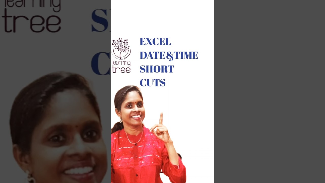 COMPUTER BASICS | EXCEL| DATE&TIME SHORTCUTS 