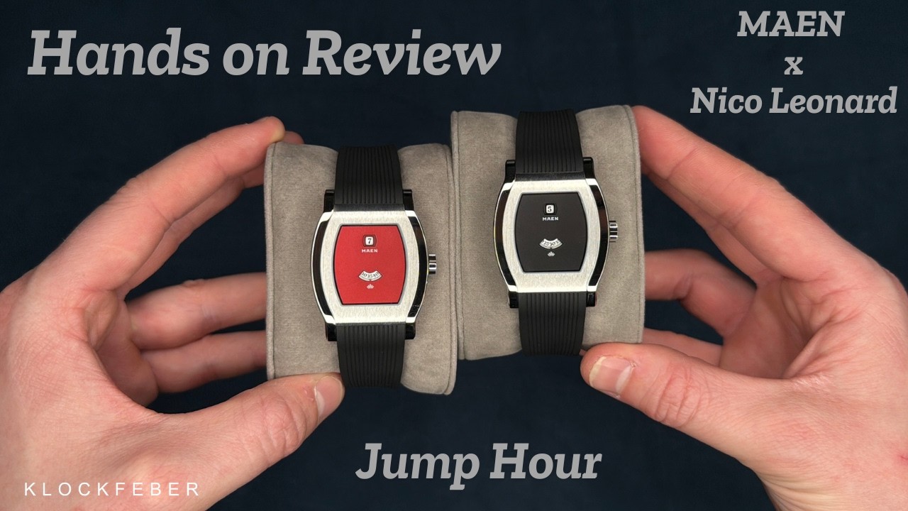 Hands-On Review of the @maenwatches x @NicoLeonard Jump Hour Watch &ndash; First Impressions ⌚🔥