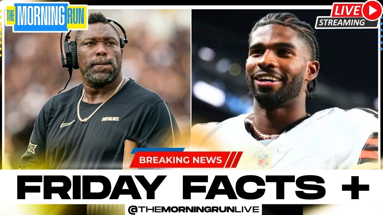 The Morning Run Live: WARREN SAPP; SHEDEUR SANDERS: COACH PRIME: LeBRON JAMES + More!