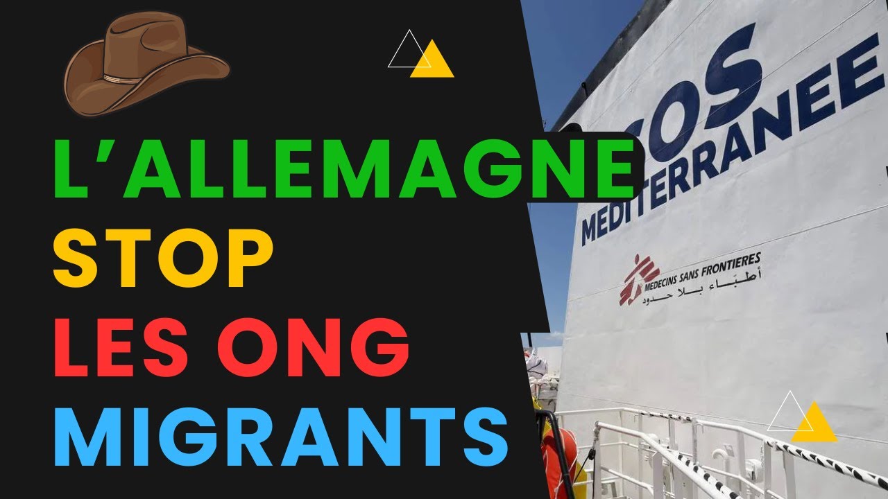 L&rsquo;Allemagne Coupe Les Fonds Aux ONG Pro-Migrants En M&eacute;diterran&eacute;e