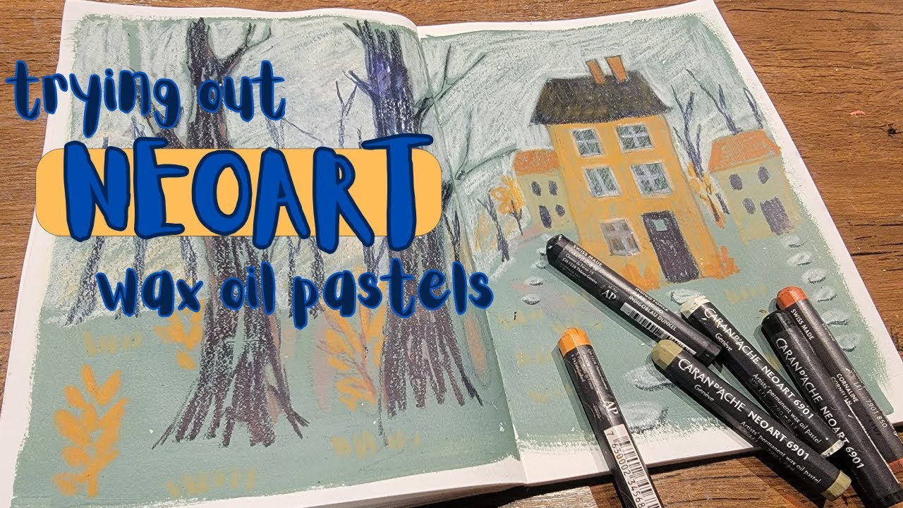 NEOART wax oil pastels HOW ARE THEY DIFFERENT?