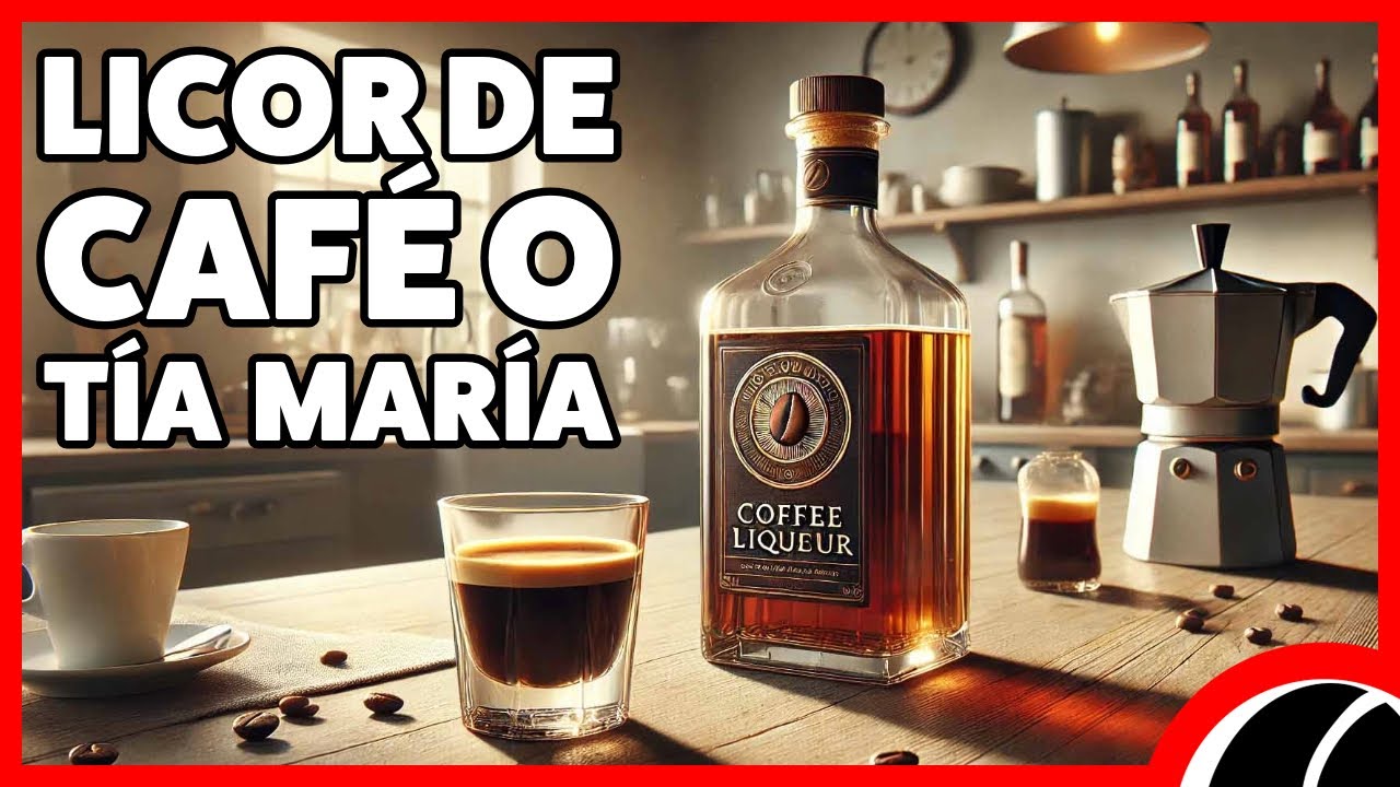 SECRETOS para hacer LICOR de CAFÉ Casero y Tía María