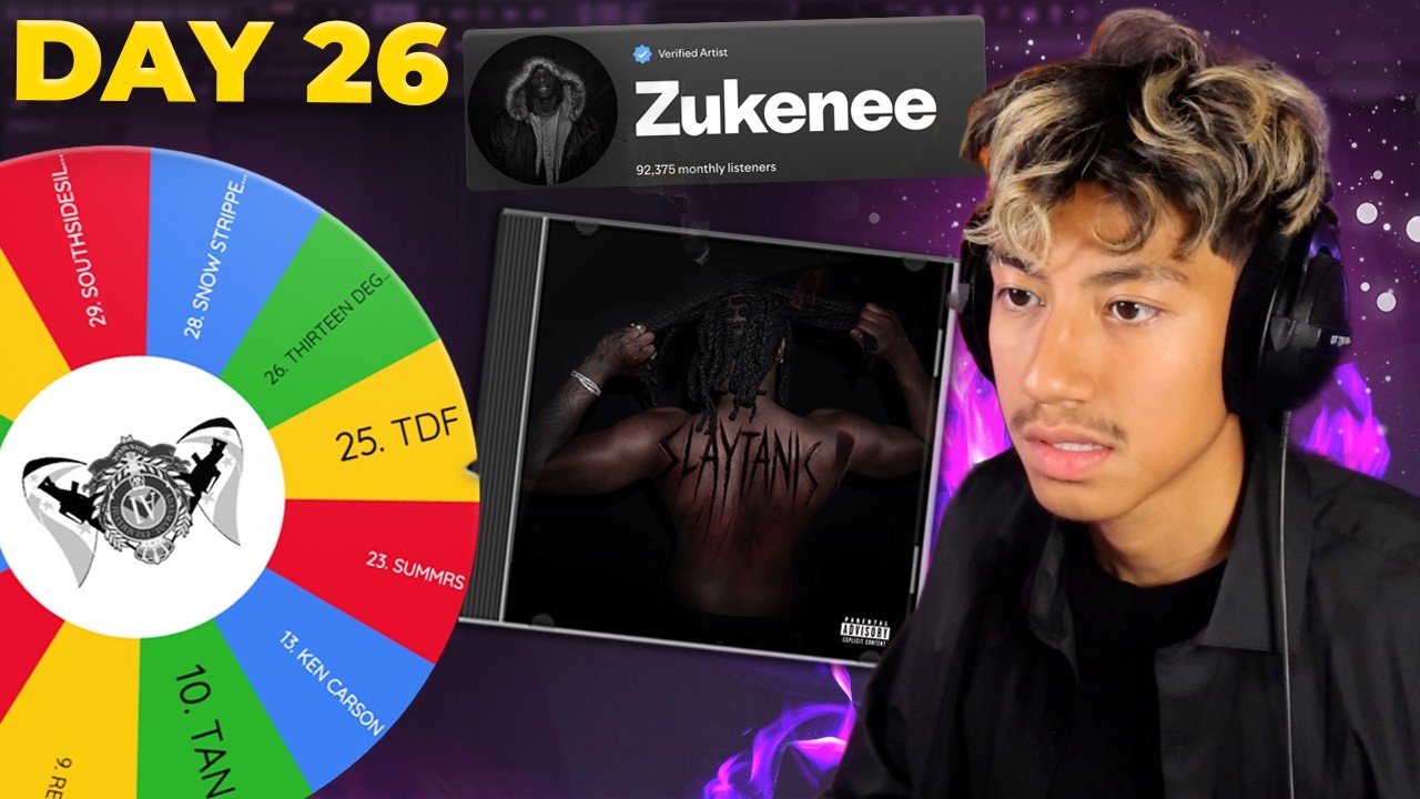 How To: ZUKENEE | How To Make HARD BEATS FOR ZUKENEE | Rapper Roulette Day 26