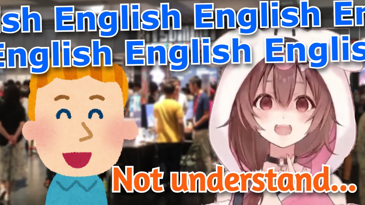 Korone's Awkward IRL Interactions With Overseas Ppl at a Gaming Convention [Hololive]