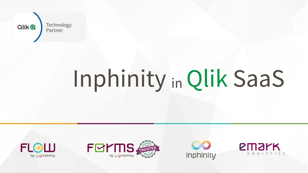 Inphinity in Qlik SaaS