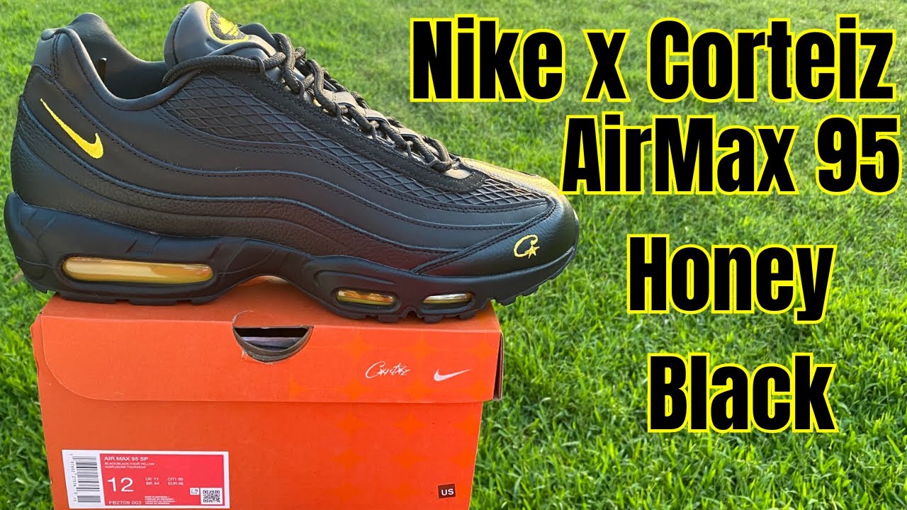 Corteiz x Nike Air Max 95 “Honey Black” Review – Sizing guide … Worth the Cop?