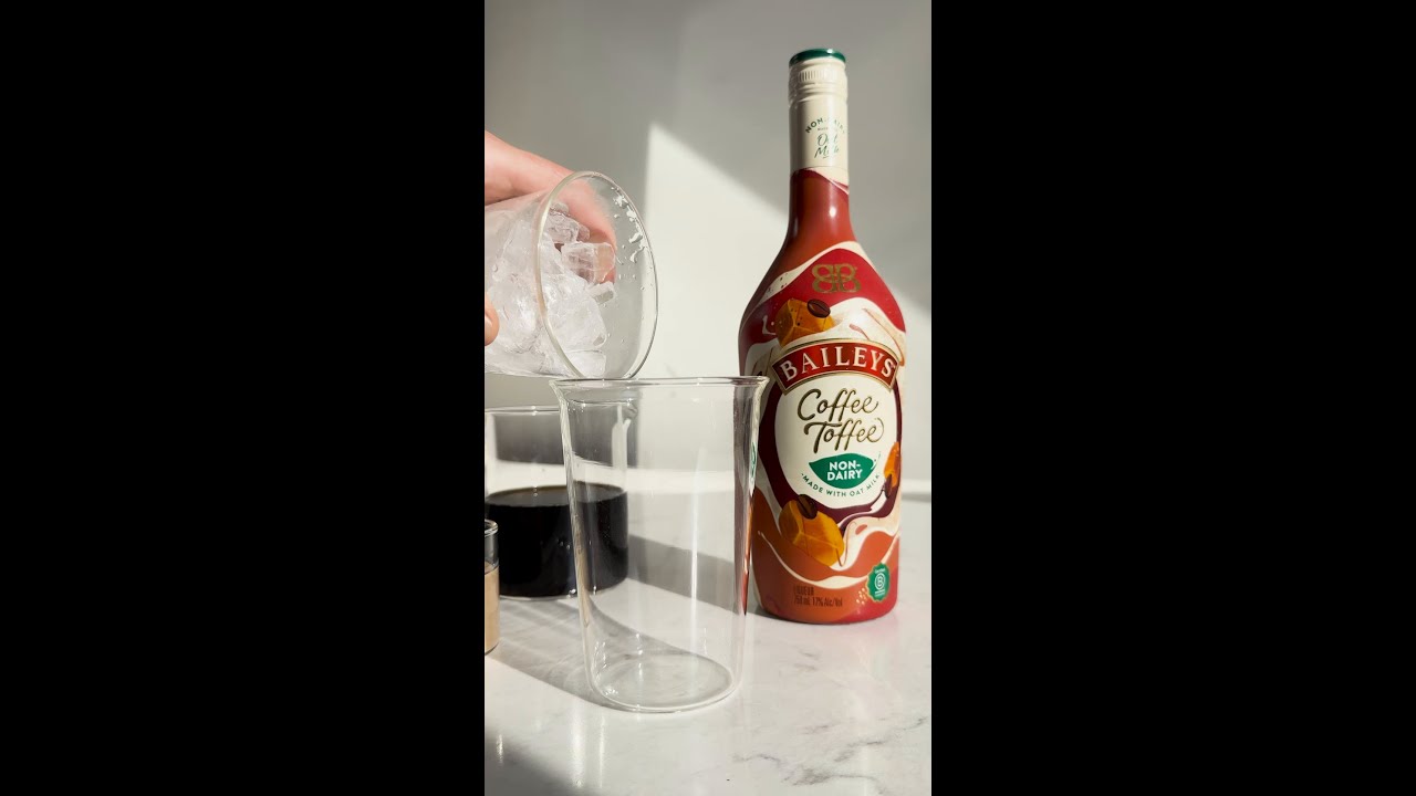 Baileys Toffee Iced Latte