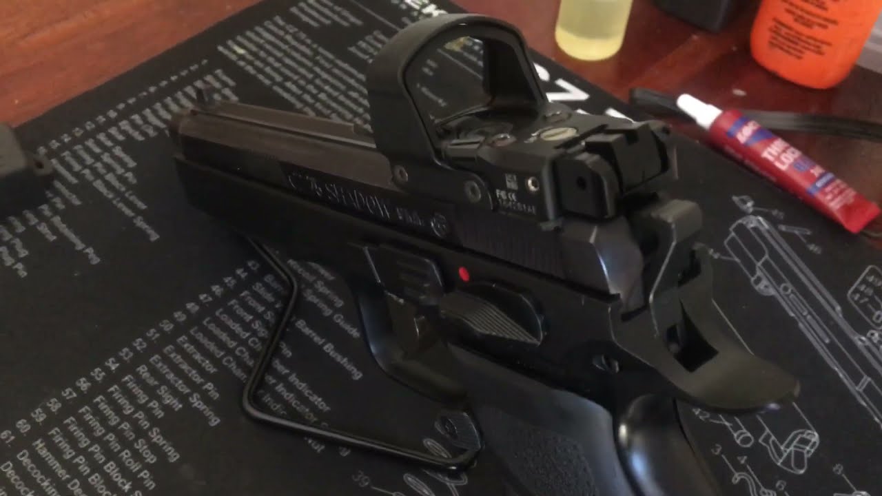CZ 75 Accushadow on Shadow 2 frame with Tac Sport long barrel