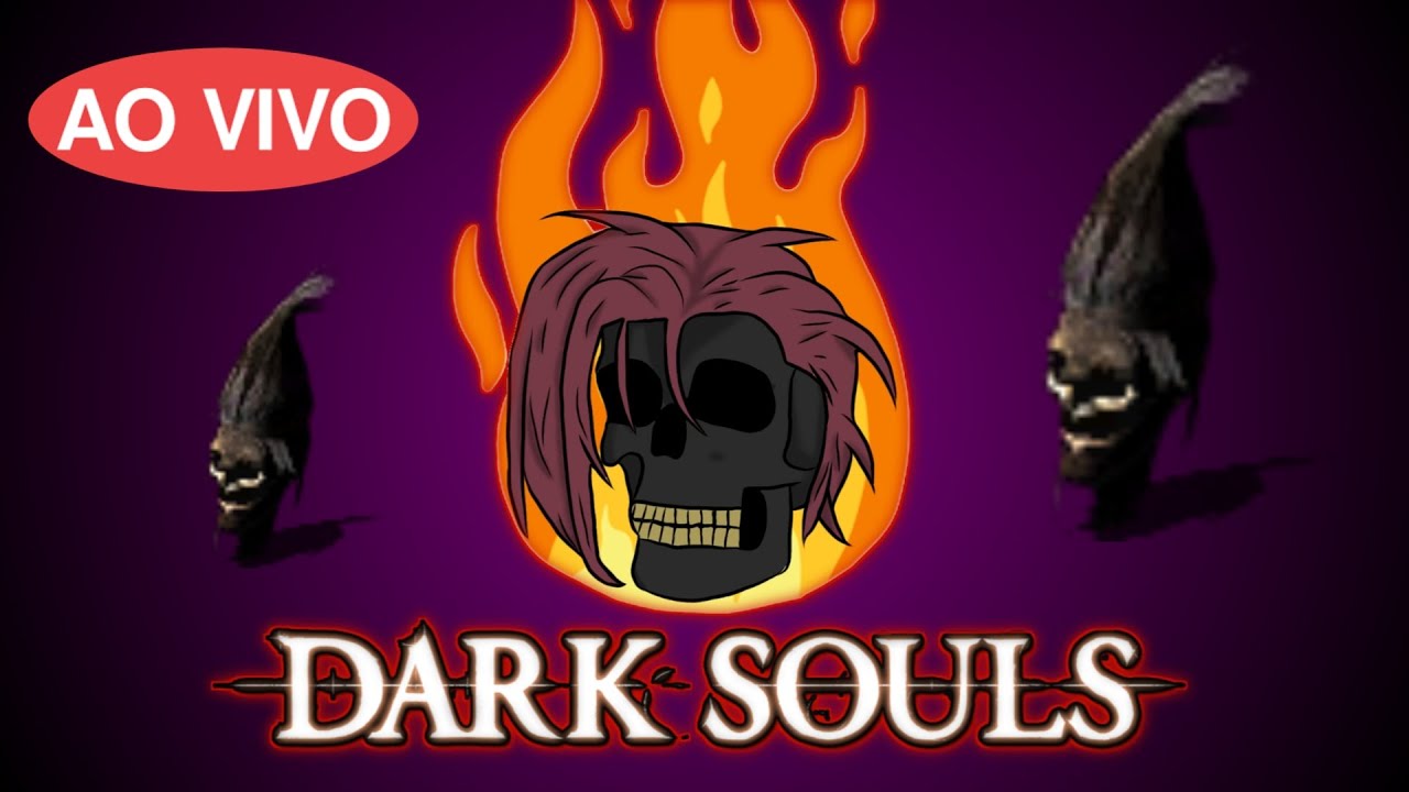 [🔴LIVE] Que a internet esteja boa, amém - Dark Souls 1 com a lanterna de caveira (parte 4)
