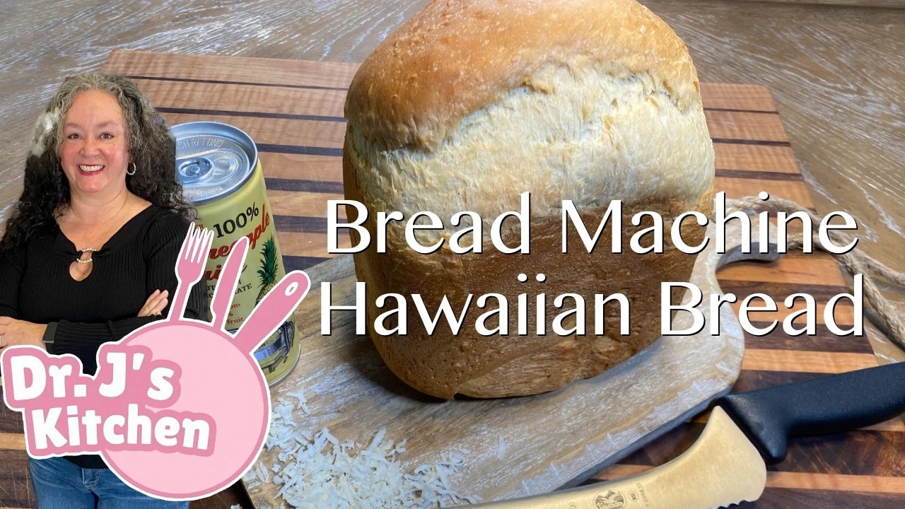 🍍🍞 🥥 Как испечь гавайский хлеб в хлебопечке | Рецепт сладкого и мягкого домашнего хлеба