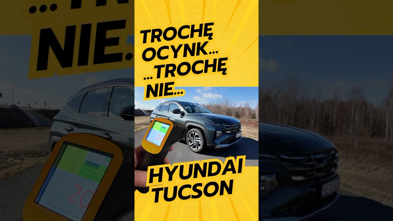 Sprawdzam co z tym ocynkiem!? Hyundai Tucson #hyundaitucson #tucson2025 #ocynk #test #motoryzacja
