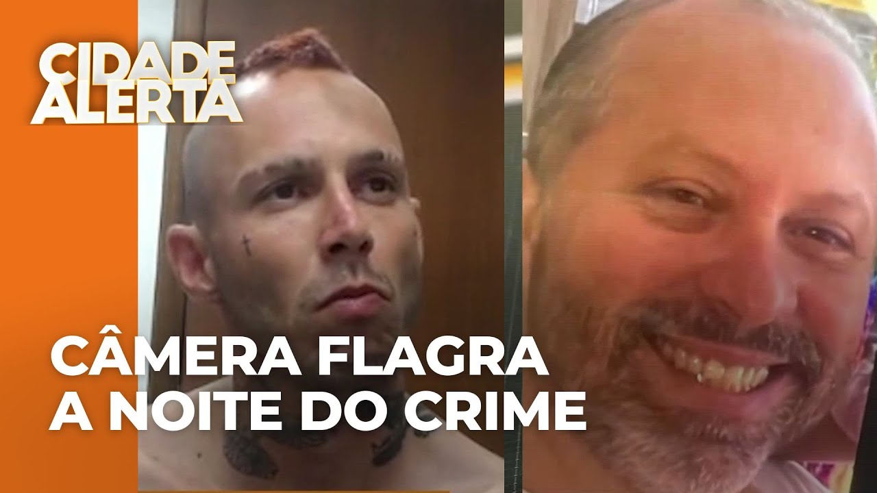 Câmera de segurança auxiliam a polícia a reconstruir cada passo na noite do latrocínio, em Londrina