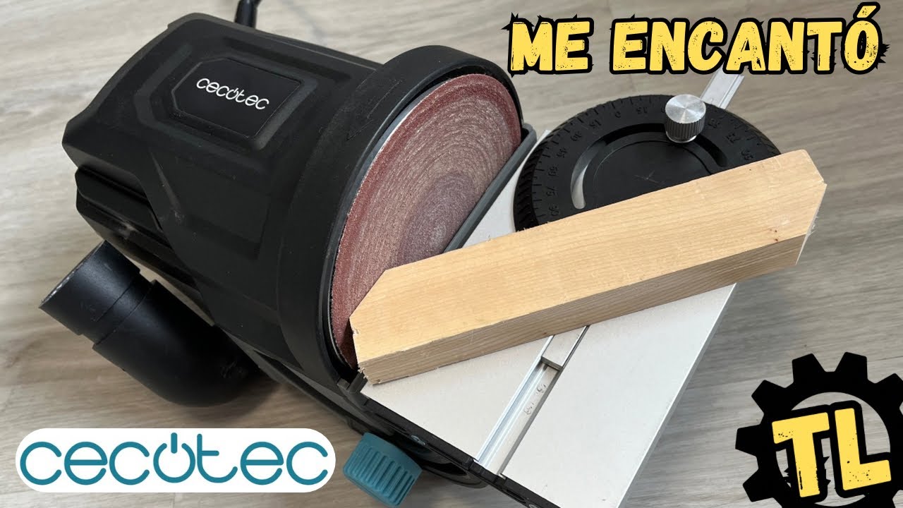 LIJADORA de DISCO de SOBREMESA CECOTEC🇪🇸| Review completa🔍