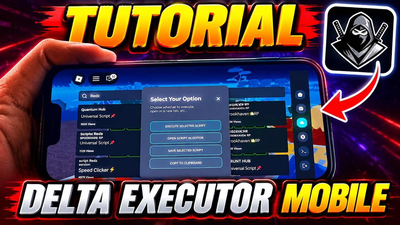 How To Download DELTA Executor Mobile - How To Use *ROBLOX* DELTA Executor Mobile➡️iOS Android 2026